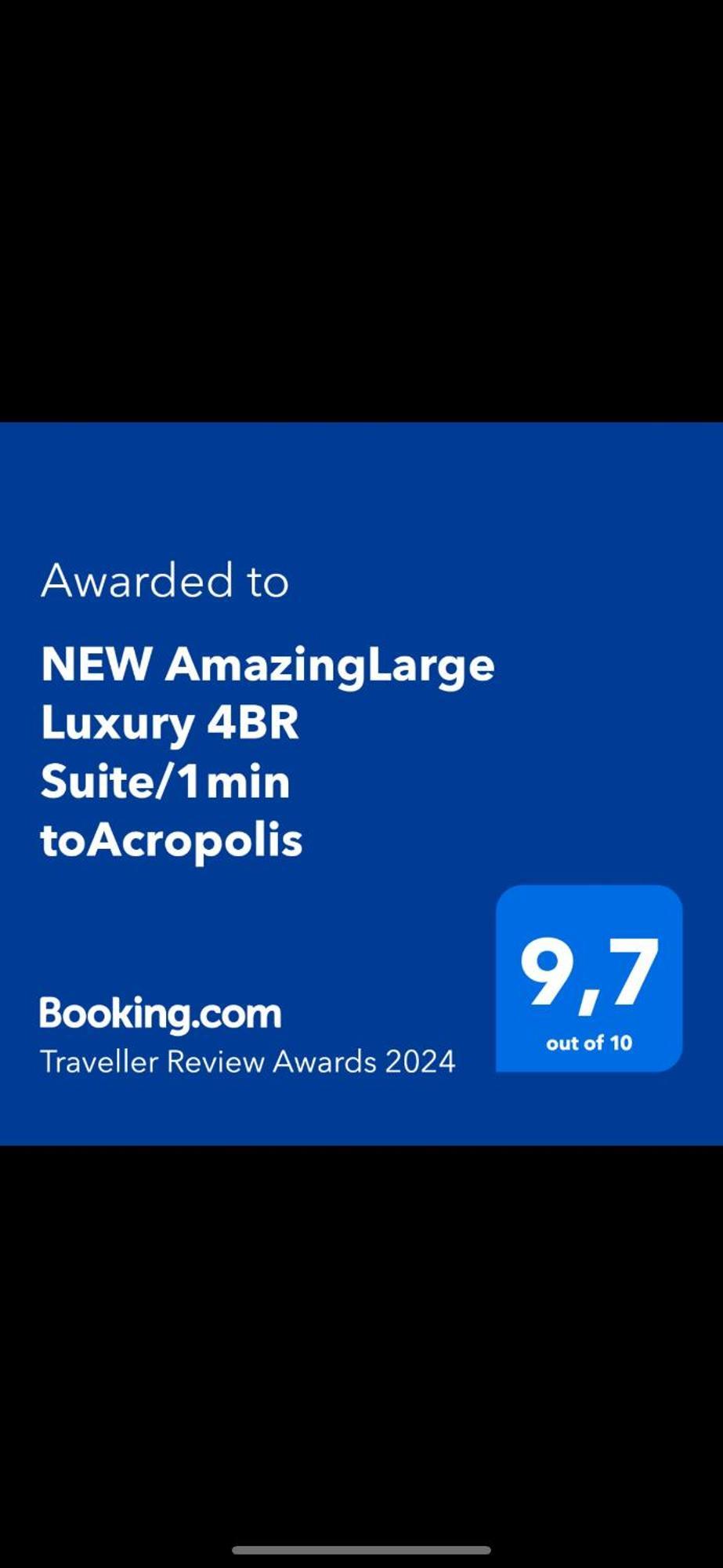 New Amazinglarge Luxury 4Br Suite/1Min Toacropolis Atina Dış mekan fotoğraf